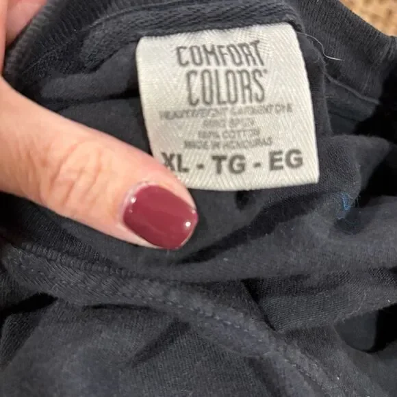 Music City Drum Corp Tee-Shirt Heavyweight Cotton Comfort Colors Black Men XL - Picture 6 of 6